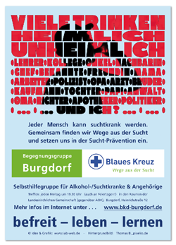 Plakat Selbsthilfegruppe